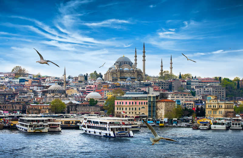 土耳其伊斯坦布尔美景图片 美丽的土耳其首都伊斯坦布尔素材 高清图片 ... 