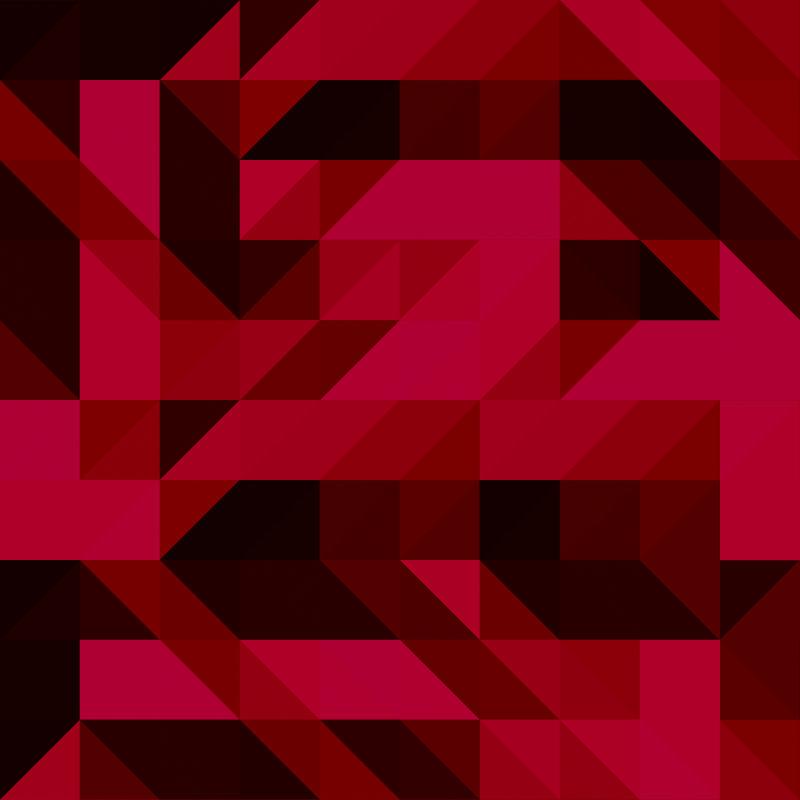 红黑的几何抽象背景