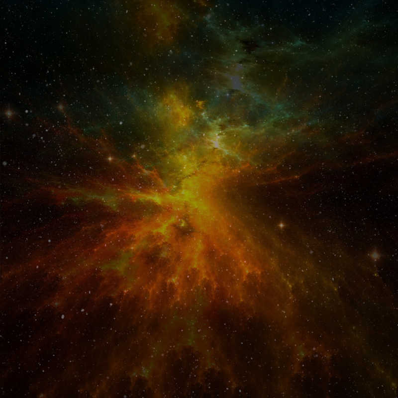 红黑相间的星云图片