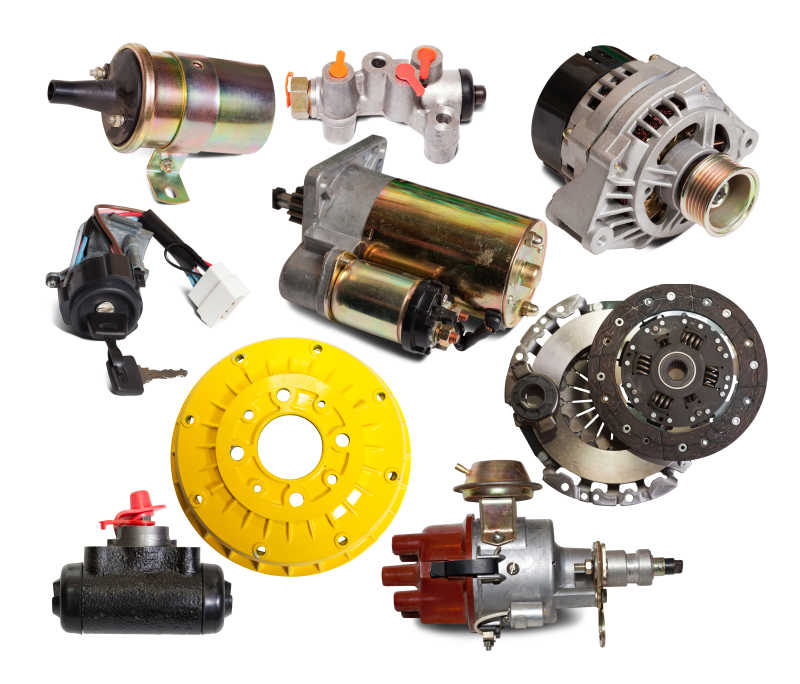 汽车发动机部分零配件