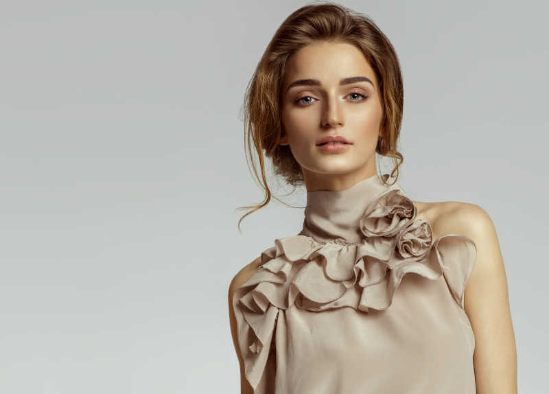 性感的外模特写