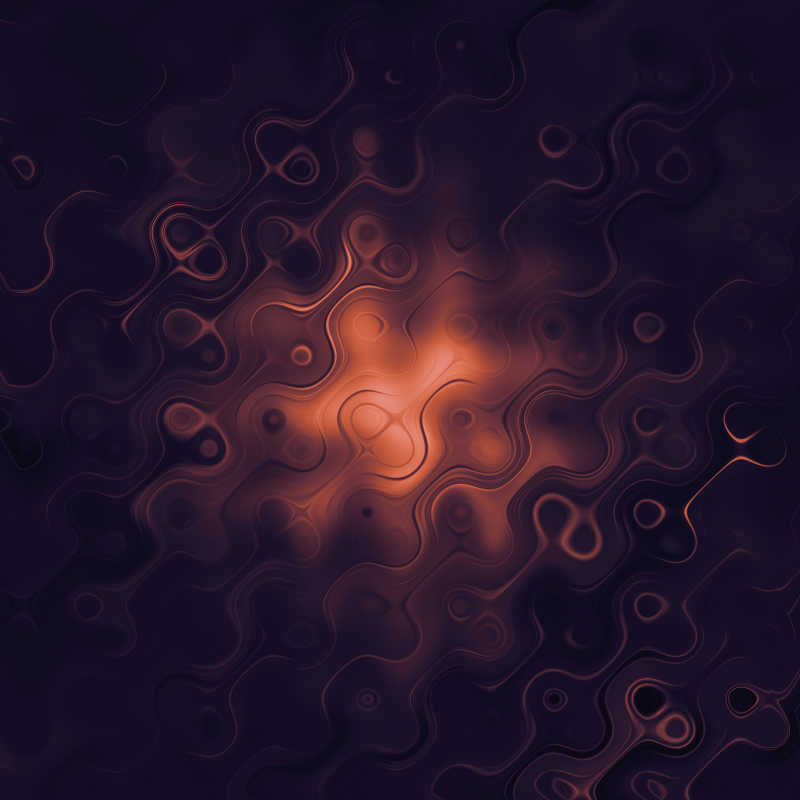 一张棕黑色概念图案