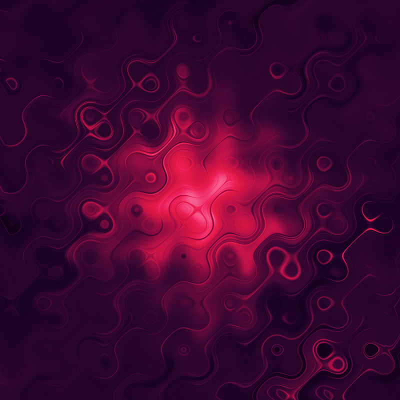 红色抽象创意图案