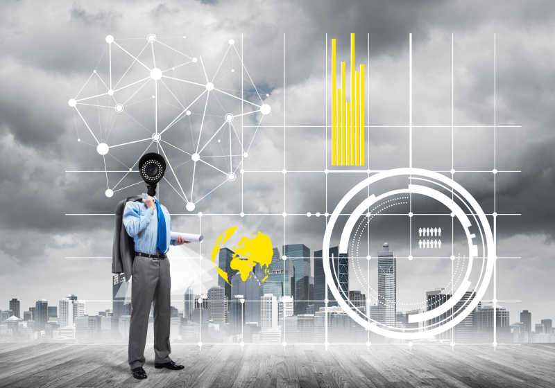 带摄像头的人的安全观隐私保护