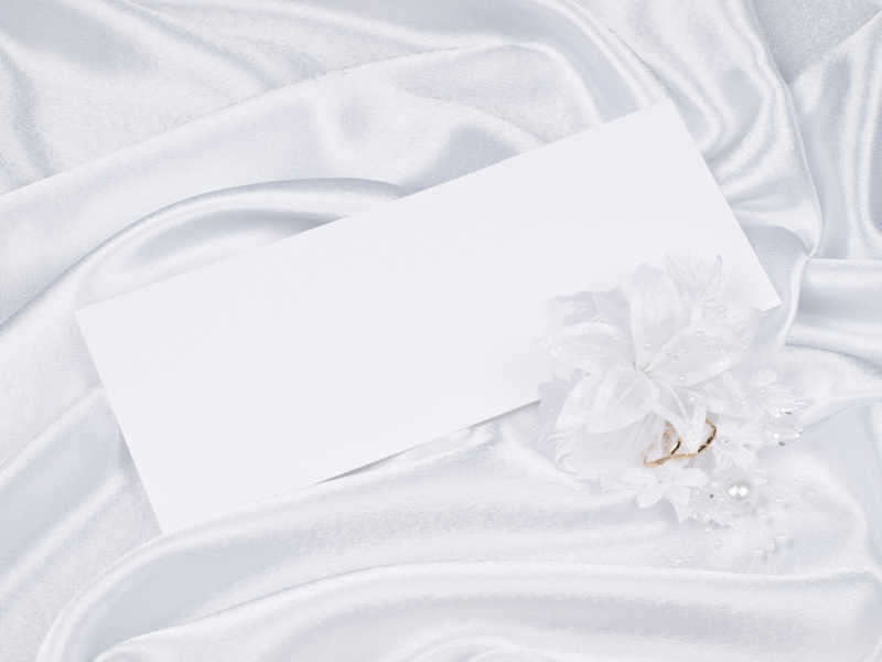 精致的婚礼背景