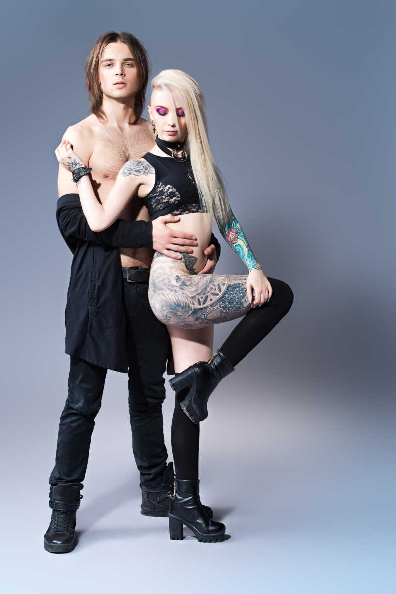 性感的情侣写真