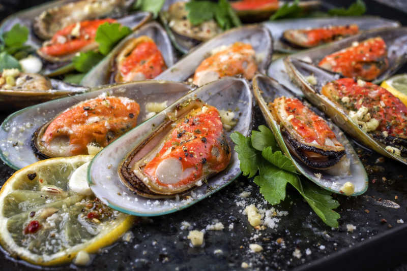 美味的牡蛎生蚝