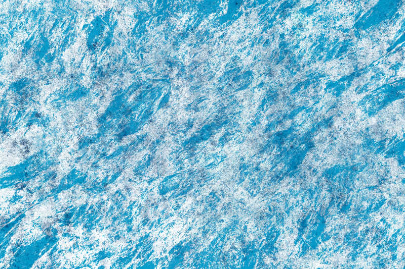 蓝白纹理水彩画