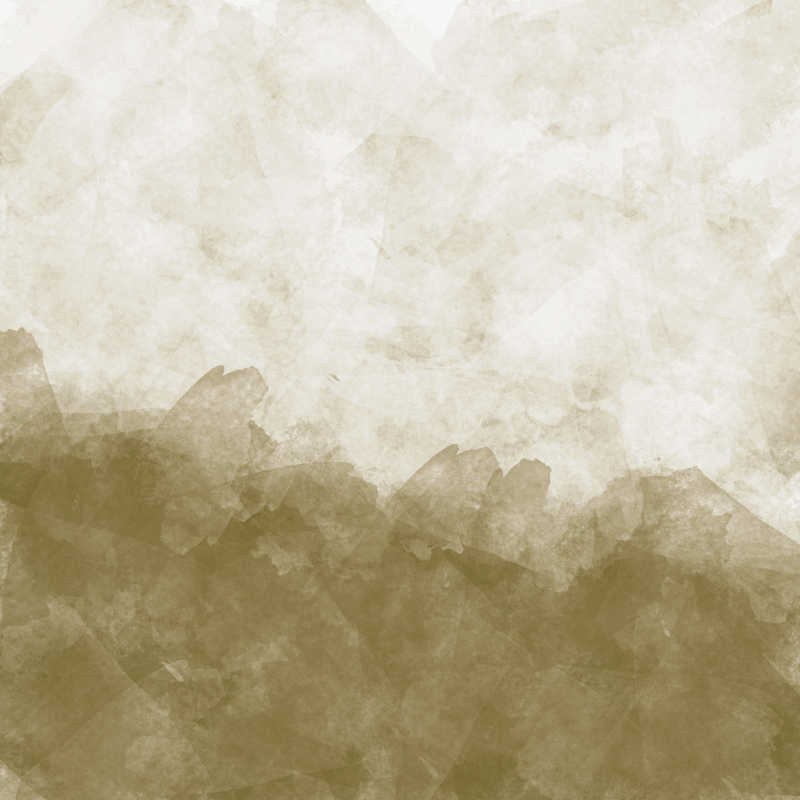 白色与浅棕渐变水彩画