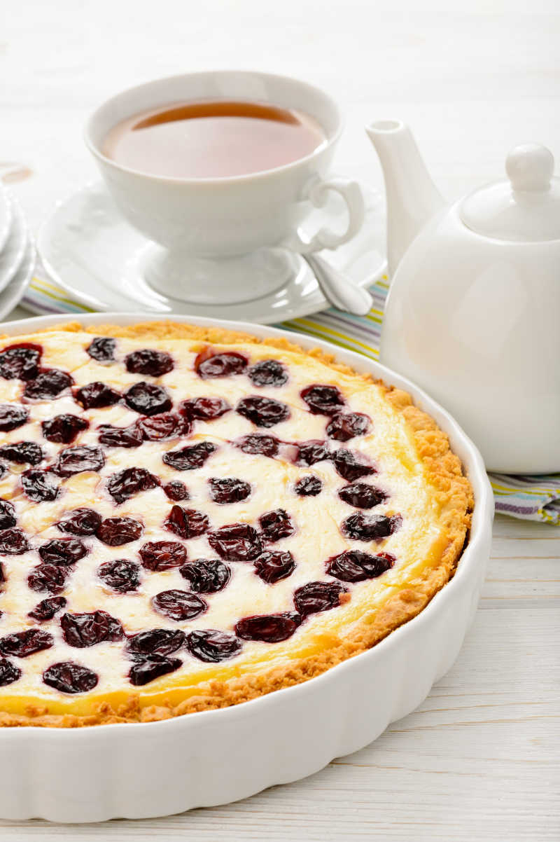 樱桃甜馅饼烘烤