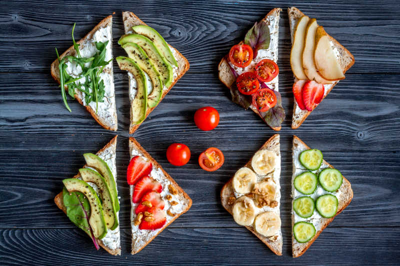 自制三明治健康早餐