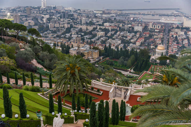 以色列巴哈伊空中花园