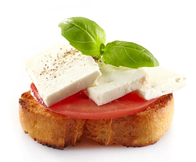 新鲜的山羊奶酪