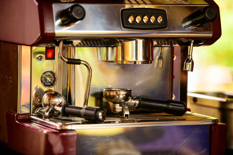 现代金属咖啡机