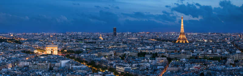 巴黎全景图