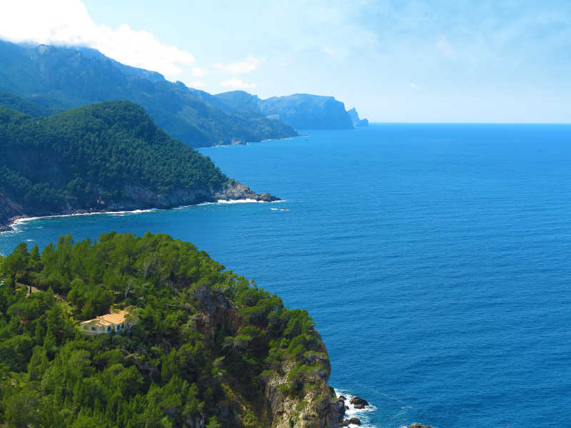 美丽自然的海岛风景