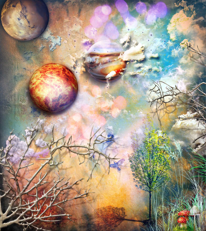 想象中美丽的宇宙