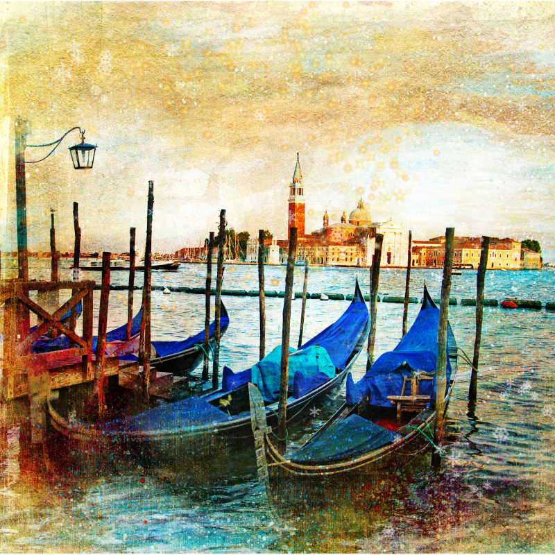 威尼斯之谜-绘画风格作品