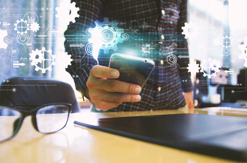 手持触摸屏智能手机