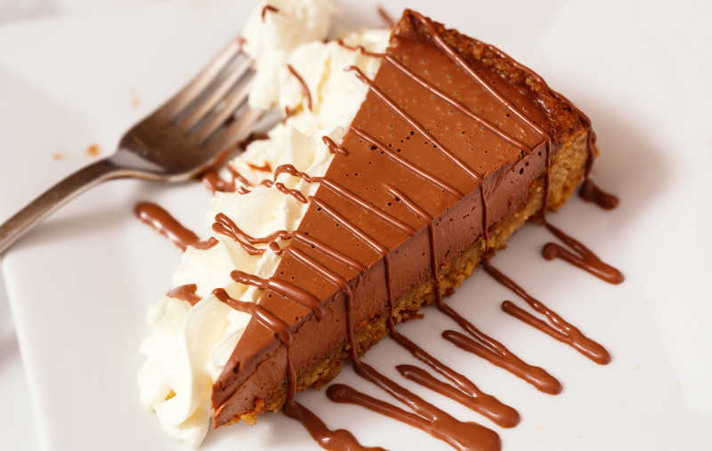 巧克力奶油蛋糕图片 美味的一片巧克力奶油蛋糕素材 高清图片 摄影照片 寻图免费打包下载