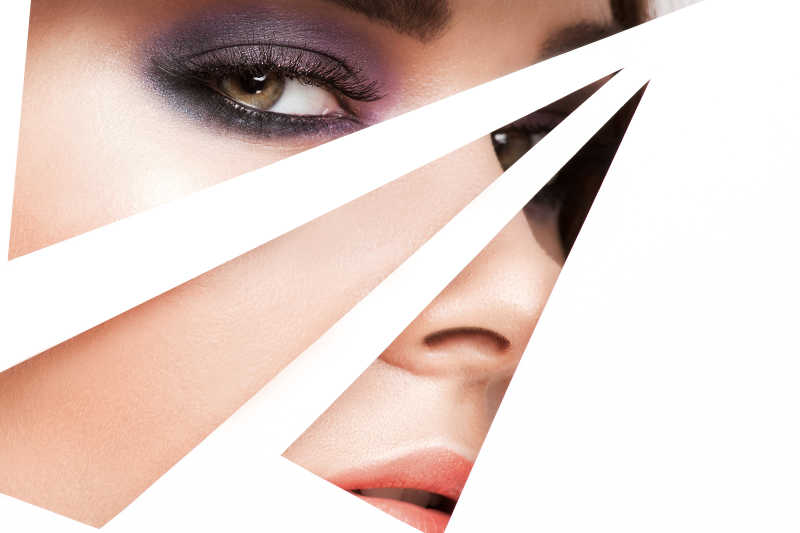 不规则脸部拼图