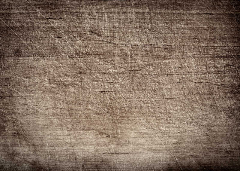 灰色暗纹木砧板纹理刀印