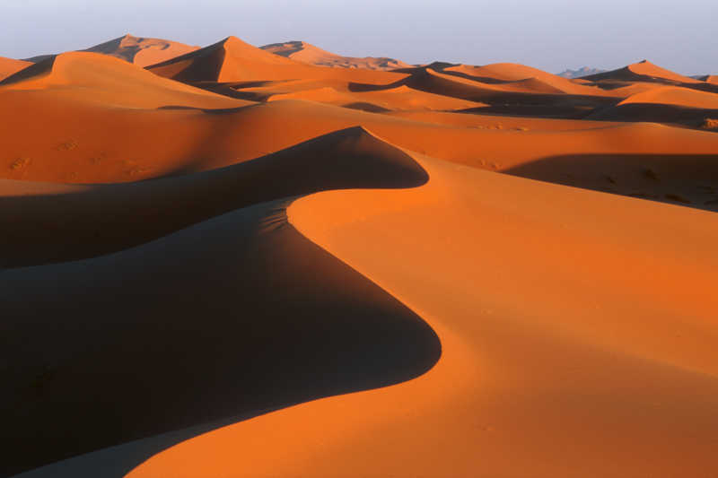 干旱沙漠沙丘
