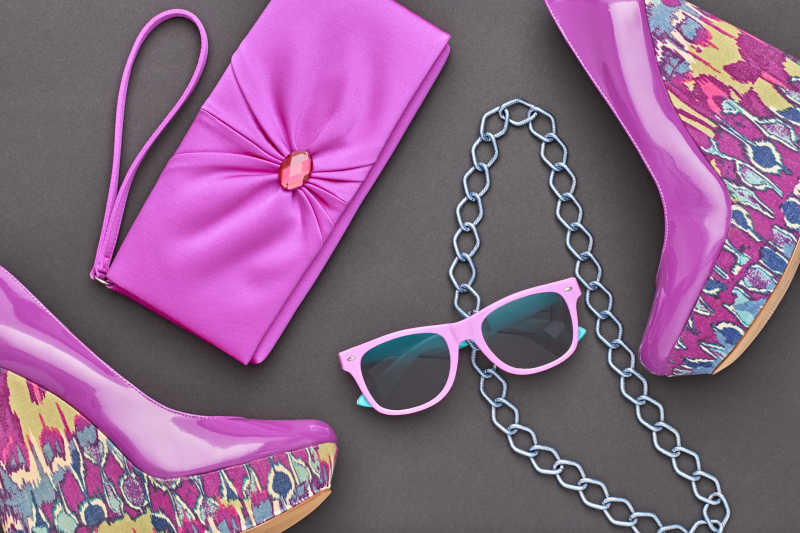 时尚设计女人的服装配件