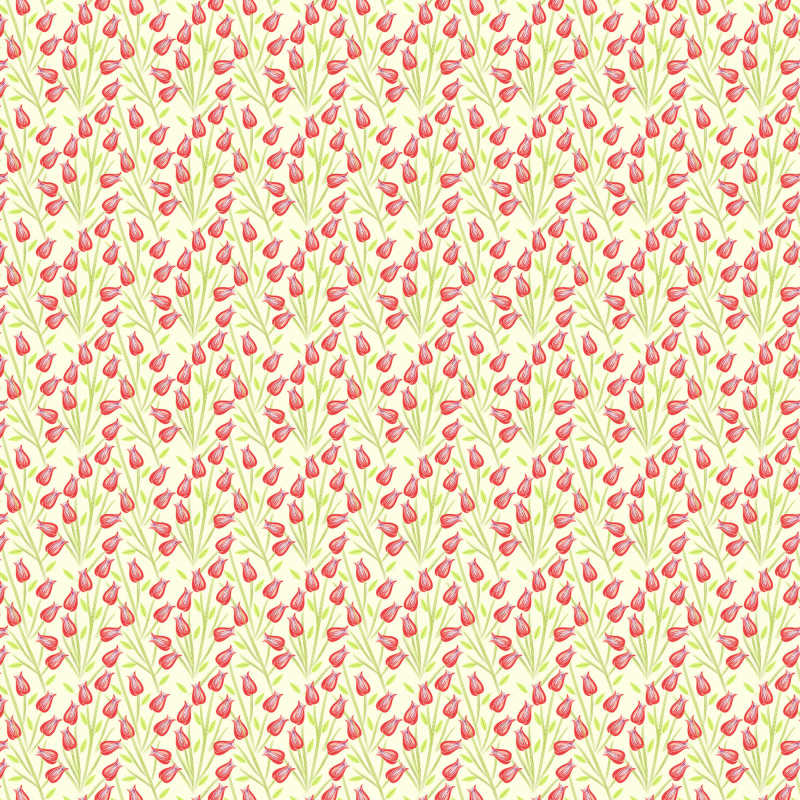 抽象红花墙纸背景