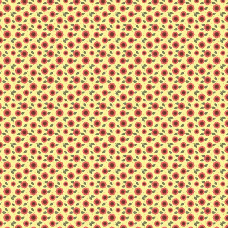 密密麻麻的红色小花墙纸背景