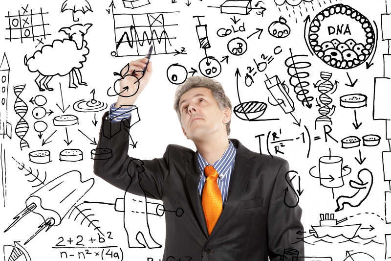 手绘疯狂创意想法