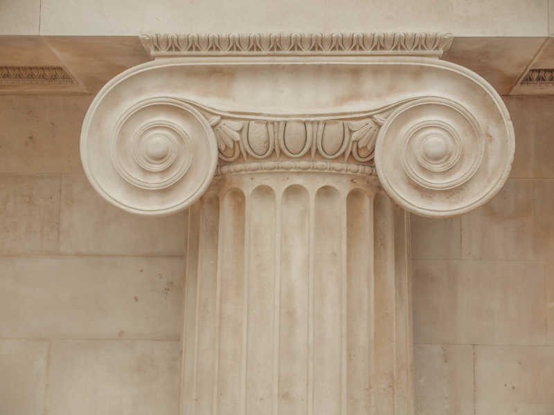 古代装饰的建筑细节