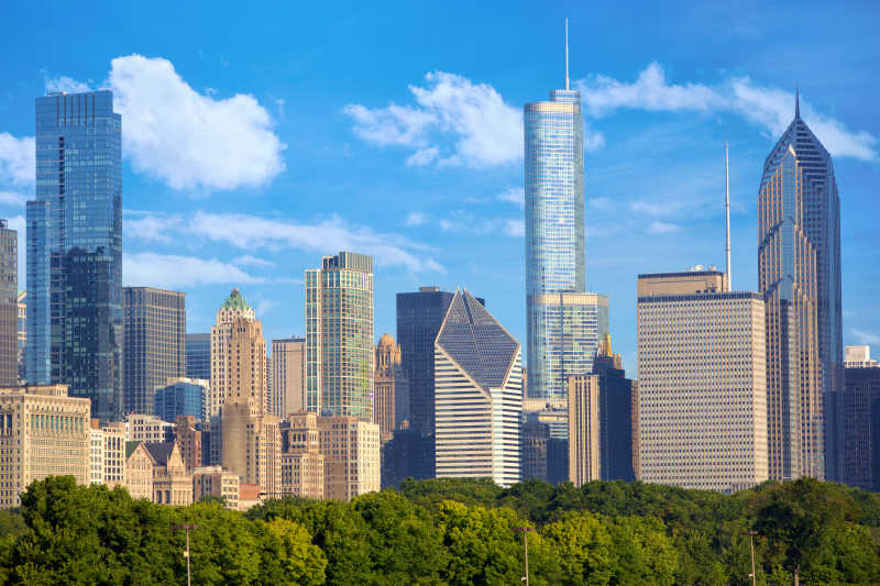 芝加哥都市风景图片 美国芝加哥都市风景素材 高清图片 摄影照片 寻图免费打包下载