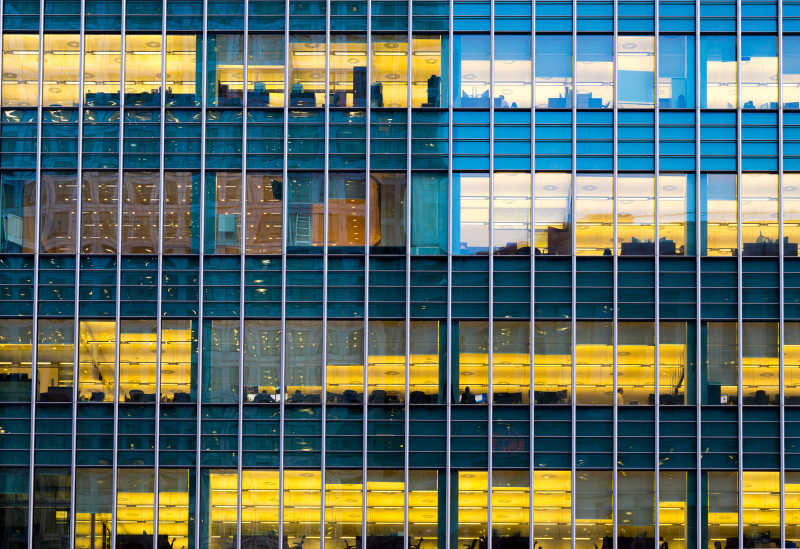 伦敦办公大楼特写