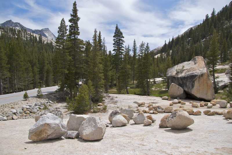 优胜美地国家公园岩石特写