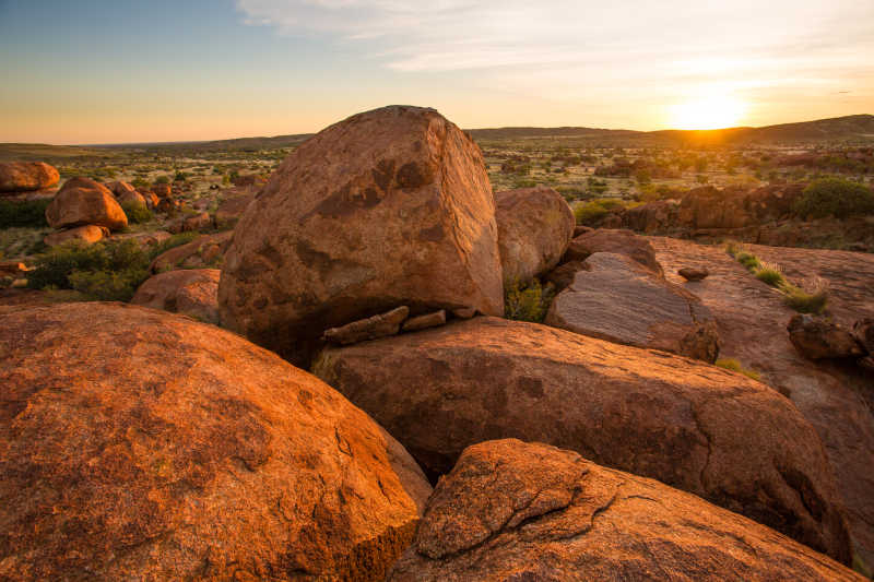 澳大利亚北部地区魔鬼大理石