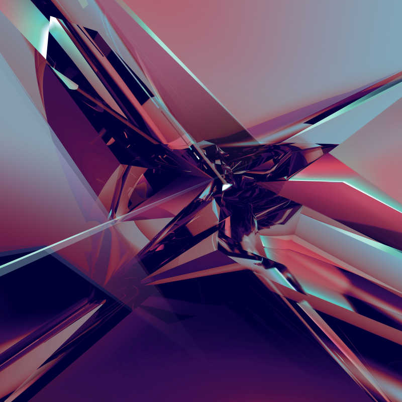 三维抽象玻璃纹理背景