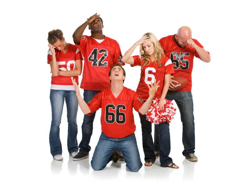 失落的五个球迷