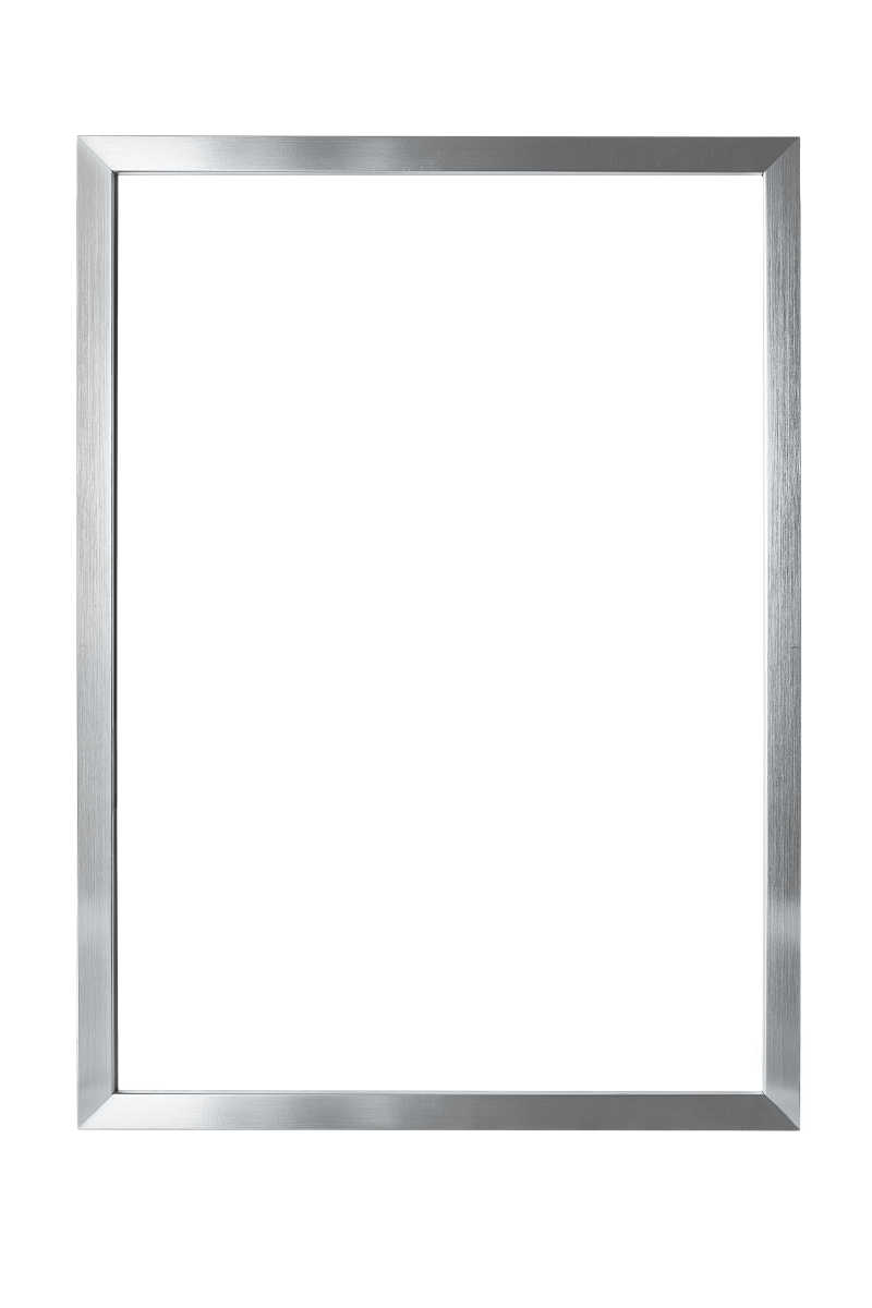 白色背景上的金属框架