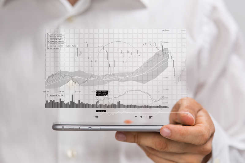 立体投影效果股市走势图