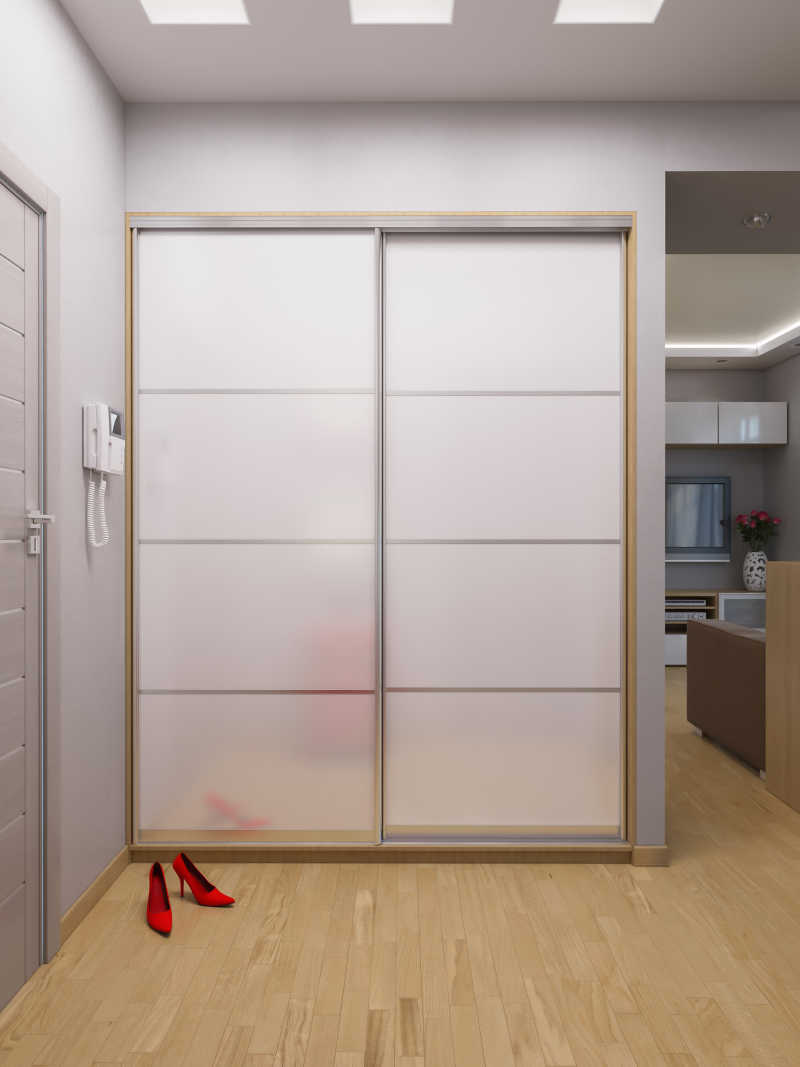 现代演播室室内室内三维渲染设计