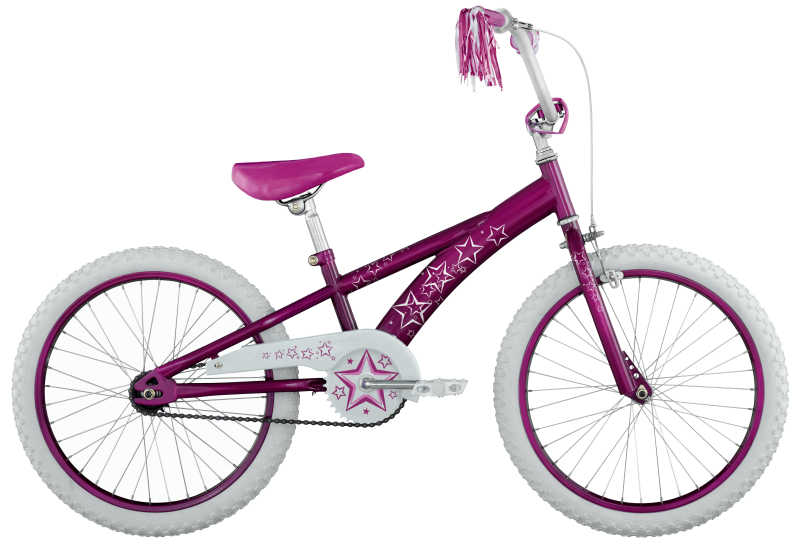 儿童自行车紫色