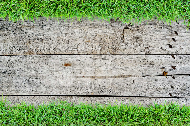 草背景的木地板纹理图片-草背景的木地板素材-高清图片-摄影照片-寻图 