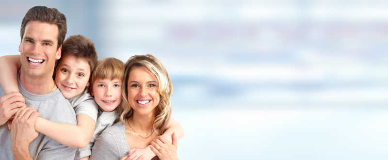 有孩子的幸福家庭