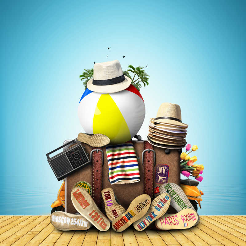 旅行包和旅行必备物品