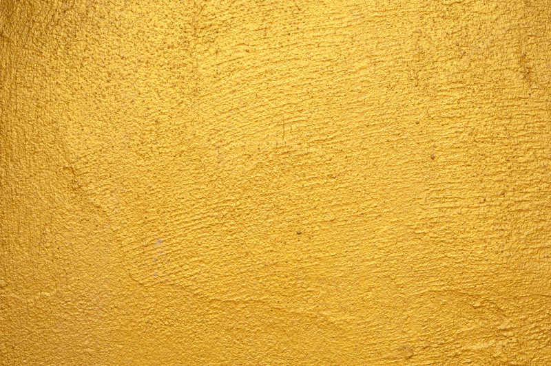 黄色的墙壁纸背景