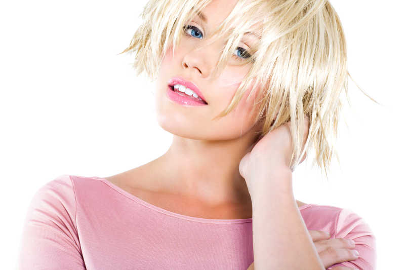 漂亮的金发美女