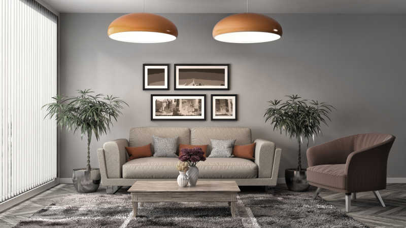 简约的室内客厅装修设计