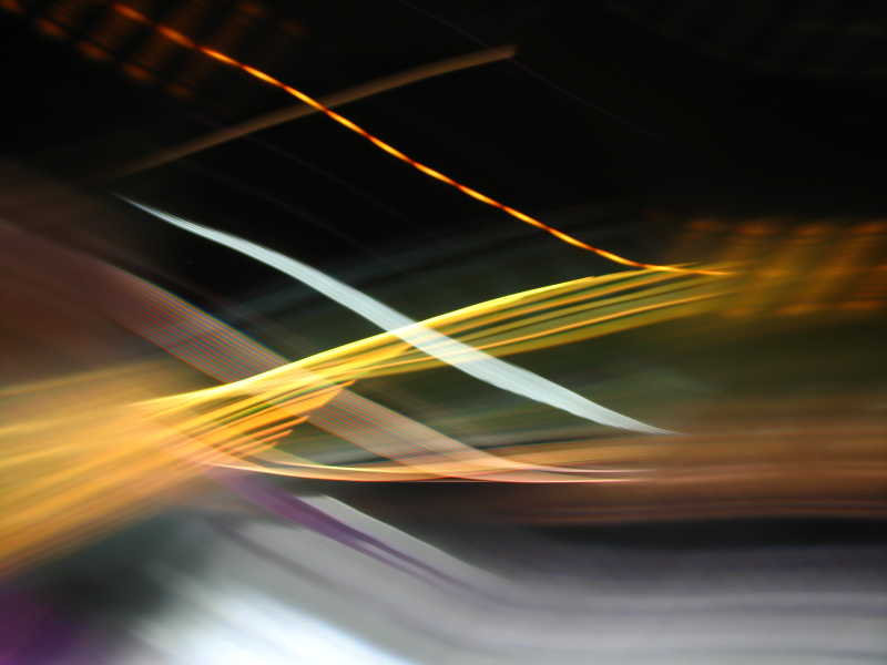 金色等离子科技线条