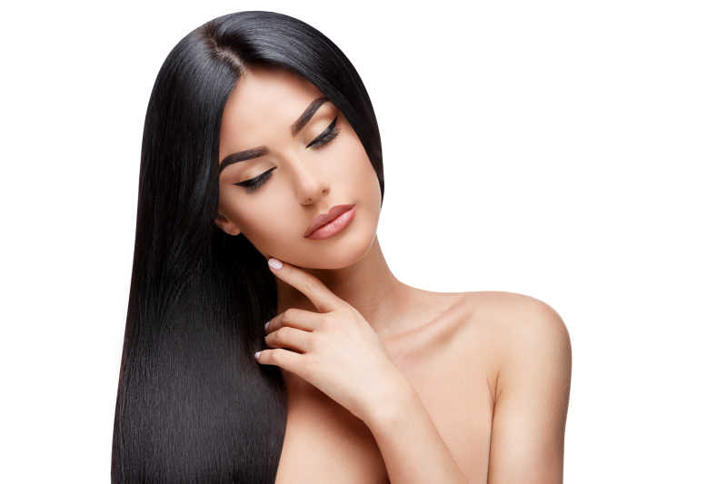 美丽健康的年轻女子